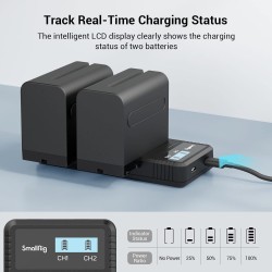 Pisen Dual USB Super Charger for Sony NP-F970 Pisen Dual USB Super Charger for Sony NP-F970